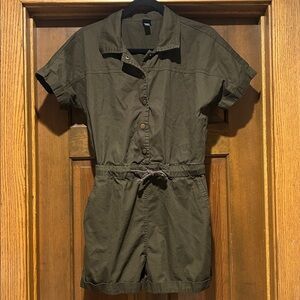 Women’s Button Up Romper